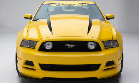 Тюнинг-ателье Vortech представит на SEMA желтый Ford Mustang